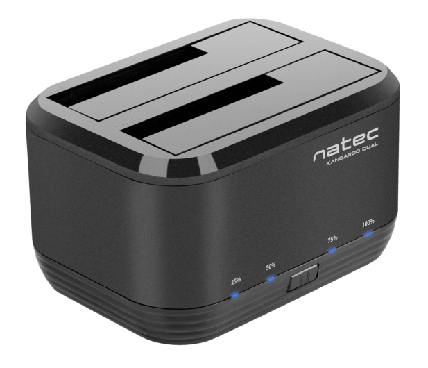 Natec KANGAROO DUAL 2.5"/3.5" USB 3.0 + ZASILACZ - 1480437 - zdjęcie 3